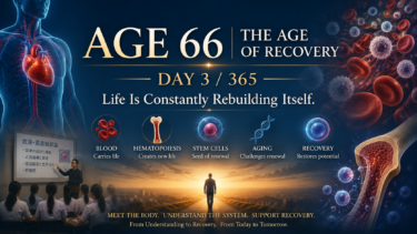 AGE 66｜THE AGE OF RECOVERY：DAY 5 / 365